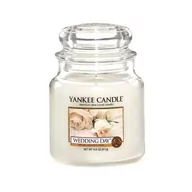 Świece - Yankee Candle Świeca w Średnim Słoiku Wedding Day YSSWD - miniaturka - grafika 1