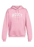 Bluzy damskie - Roxy Top SURF STOKED BLUZA Z KAPTUREM SZCZOTKOWANA E Damska Fioletowa M - miniaturka - grafika 1