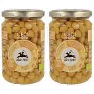 Warzywa w marynacie - Alce Nero Ciecierzyca w zalewie Zestaw 2 x 300 g Bio - miniaturka - grafika 1