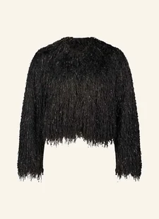 V By Vera Mont Bolerko Z Błyszczącą Przędzą schwarz - Marynarki i żakiety damskie - miniaturka - grafika 1