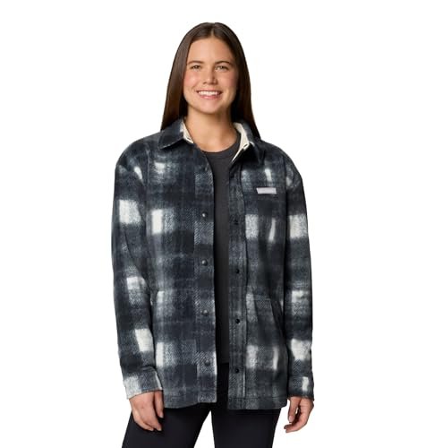 Columbia Damska kurtka koszulowa Benton Springs 2, kredowy Omblur Tonal, S