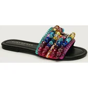 Klapki i japonki damskie - Kurt Geiger Klapki SOUTHBANK BEADED z dodatkiem skóry - miniaturka - grafika 1