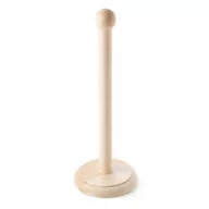 Pozostałe akcesoria kuchenne - Drewniany uchwyt na ręczniki papierowe do papieru kuchennego, na chusteczki i inne rodzaje rolek papieru, uchwyt z drewna bukowego na chusteczki kuc.. - miniaturka - grafika 1