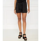 Spodenki damskie - Pinko Szorty PRIMULA | z dodatkiem lnu - miniaturka - grafika 1