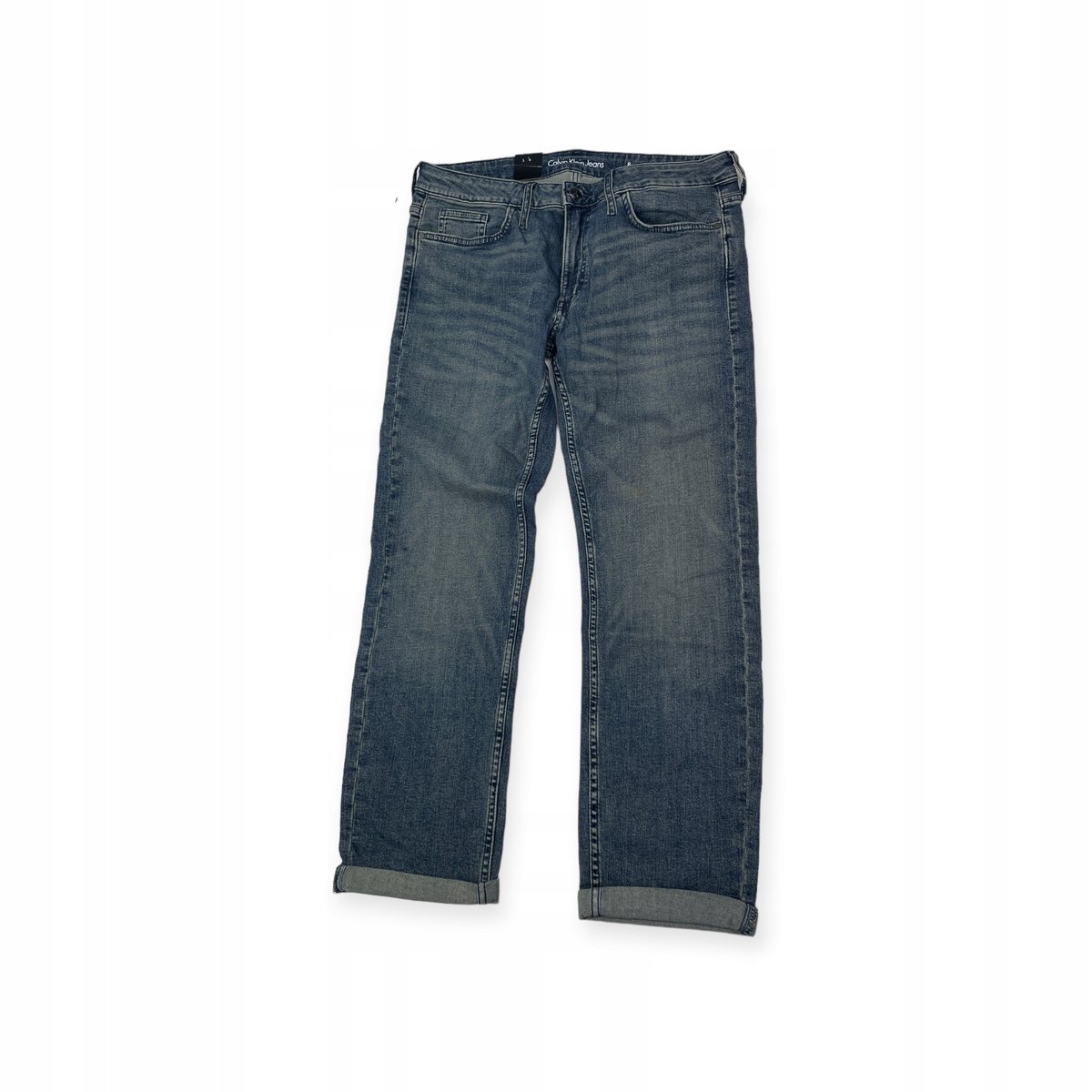 Spodnie jeansowe damskie granatowe Calvin Klein Jeans M