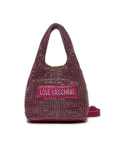 LOVE MOSCHINO Torebka JC4044PP1LLP162A Różowy - Torebki damskie - miniaturka - grafika 1