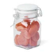 Pojemniki kuchenne - Tadar SŁOIK Z POKRYWĄ NA KLIPS 2,5 L SZKŁO BIAŁY 5907558793215 - miniaturka - grafika 1