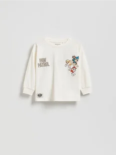 Reserved - Longsleeve Psi Patrol - złamana biel - Bluzki dla niemowląt - miniaturka - grafika 1