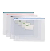 Teczki i skoroszyty - D RECT Teczka suwak A5 ZIPP BAG D'Rect - miniaturka - grafika 1