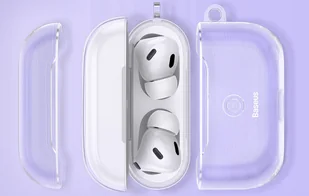 Przeźroczyste Etui Baseus Crystal do AirPods 3 - Akcesoria do smartwatchy - miniaturka - grafika 6