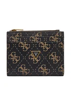 Portfele - Guess Duży Portfel Męski SMMALO LEA03 Brązowy - miniaturka - grafika 1