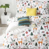 Pościel dla dzieci - POŚCIEL ŚWIĄTECZNA ZIMOWA DZIECIĘCA 160x200cm + 2 POSZEWKI 100% MIKROFIBRA - miniaturka - grafika 1