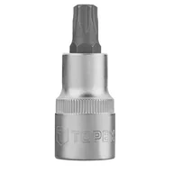 Klucze i nasadki - TOPEX Nasadka Torx 1/2", T50 x 60 mm - miniaturka - grafika 1