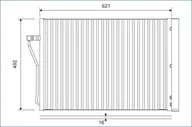 Chłodnice - Chłodnica klimatyzacji VALEO 812879 64509109724 BMW - miniaturka - grafika 1