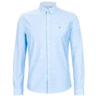 Koszula męska CALVIN KLEIN LS OXFORD STRETCH SHIRT SKY BLUE 22708211122414 XXL - Koszule męskie Koszula męska CALVIN KLEIN LS OXFORD STRETCH SHIRT SKY BLUE 22708211122414 XXL - Koszule męskie - miniaturka - grafika 1