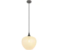 Lampy sufitowe - Globo 15548H1K - Żyrandol na lince MAXY 1xE27/40W/230V śr. 29 cm antracyt - miniaturka - grafika 1
