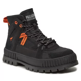 Buty trekkingowe męskie - Trapery Palladium Pallashock Outcity 08877-008-M Black 008 - grafika 1