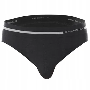 BRUBECK BE10050 majtki męskie slipy WEŁNIANE - L - Majtki męskie - miniaturka - grafika 1