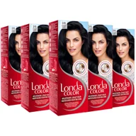 Farby do włosów i szampony koloryzujące - Londa Color Farba do Włosów Czarny 2/0 x5 - miniaturka - grafika 1