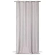 Zasłony - Zasłona na przelotkach szara 140 x 240 cm - miniaturka - grafika 1