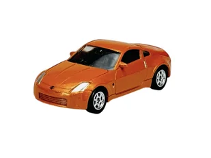 WELLY NISSAN 350Z FAIRLADY Z POMARAŃCZOWY 1:60 52246 - Samochody i pojazdy dla dzieci - miniaturka - grafika 1