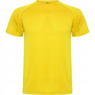 Koszulka Sportowa Męska T-shirt CONTROL DRY ROLY 0425 ŻÓŁTA S - Koszulki męskie - miniaturka - grafika 1