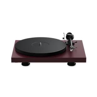 Pro-Ject DEBUT EVO 2 gramofon z wkładką (ciemnoczerwony satynowy) - Gramofony - miniaturka - grafika 1