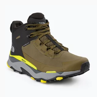 Buty trekkingowe męskie - The North Face Buty trekkingowe męskie  Vectiv Exploris Mid Futurelight zielone 41 (8.5 US) NF0A4T2UWMB1 - grafika 1