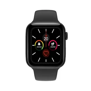 Kumi KU1 Pro Czarny - Smartwatch - miniaturka - grafika 1