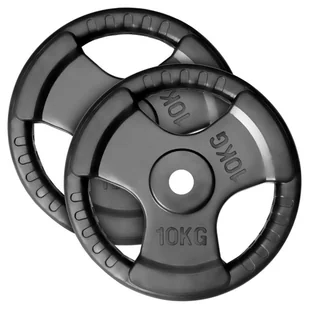 Zestaw ciężarków do hantli 10 kg, 2 szt - Hantle i ciężarki - miniaturka - grafika 1