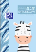 Podobrazia, bloki, papiery - Oxford, Blok Rysunkowy Kids A2, 20 kartek, Biały - miniaturka - grafika 1