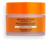 Kosmetyki pod oczy - Makeup Revolution London Makeup Revolution London Skincare Brightening Boost Ginseng krem pod oczy 15 ml - miniaturka - grafika 1