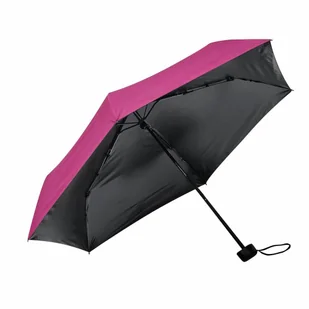 Parasol kieszonkowy SUNDANCE, różowy - Parasole - miniaturka - grafika 1