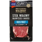 Mięso świeże i mrożone - STEK Z ROSTBEFU BEZ KOŚCI 250G ŁUKÓW - miniaturka - grafika 1