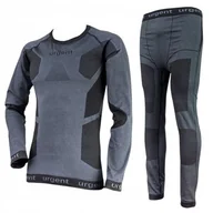 Spodnie narciarskie - BIELIZNA TERMOAKTYWNA męska komplet Spodnie + Koszulka Elastyczna Lekka XL - miniaturka - grafika 1