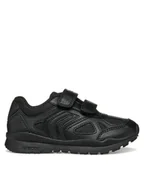 Buty dla chłopców - Geox Sneakersy J Pavel J5515A 0BUCE C9999 D Czarny - miniaturka - grafika 1