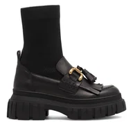 Botki damskie - Botki Badura TAVIRA-23FW43 Czarny - miniaturka - grafika 1