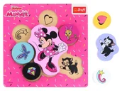 Puzzle - Trefl Drewniana układanka, rozwija motorykę małą (Słodka i urocza - Myszka Minnie) - miniaturka - grafika 1