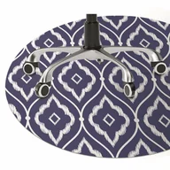 Podnóżki, podpórki, podkładki - Mata pod fotel biurowy Perski wzór fi100 cm - miniaturka - grafika 1