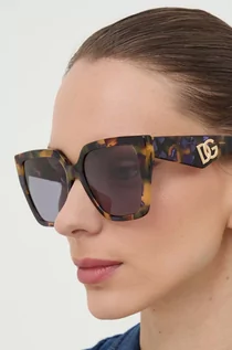 Okulary przeciwsłoneczne - Dolce & Gabbana okulary przeciwsłoneczne damskie 0DG4438 - grafika 1