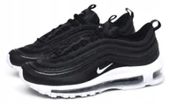 Sneakersy damskie - Sneakersy Skórzane Czarne Sportowe Nike Air Max 97 (gs) R-36,5 - miniaturka - grafika 1