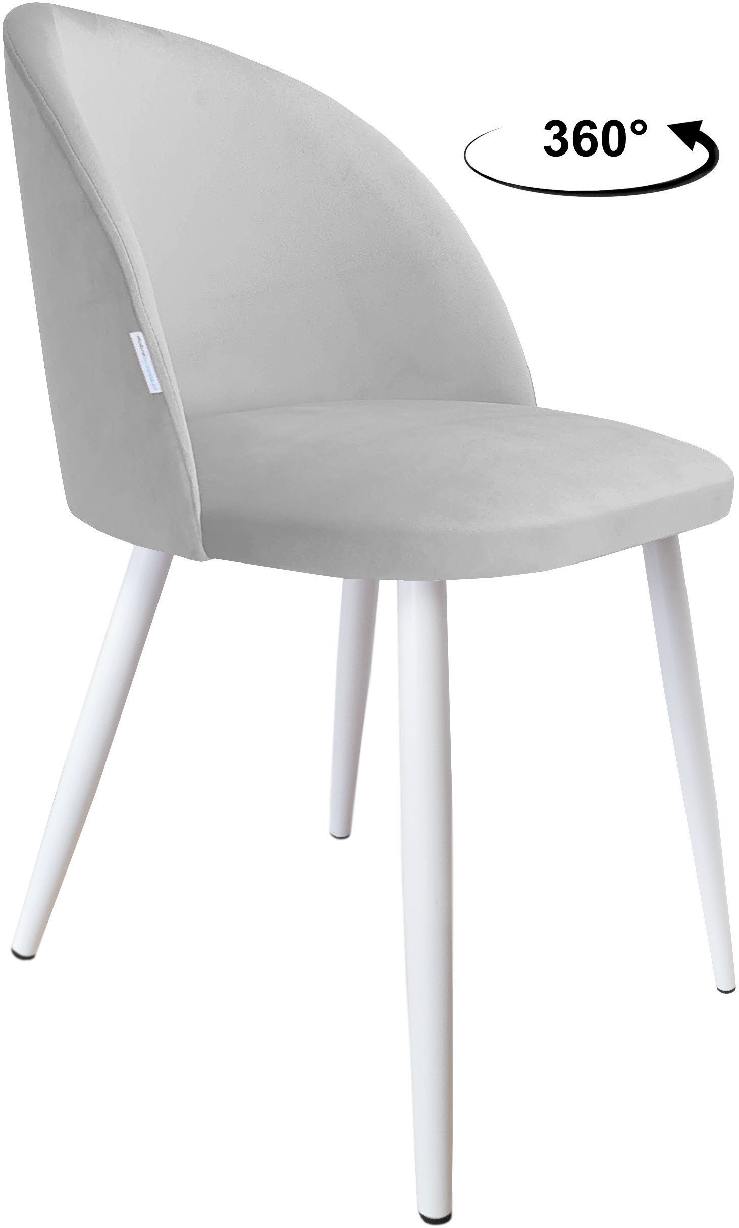 Krzesło obrotowe Colin podstawa biała MG39
