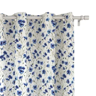 Zasłona SPRING wzór SP13 | chabry 150 x 280 cm tkanina standard - Zasłony - miniaturka - grafika 1