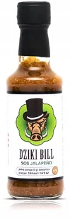 Ostry sos Dziki Bill Jalapeno 200ml - Majonezy i dressingi - miniaturka - grafika 1