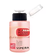 Zmywacze i cleanery do paznokci - Vipera Nail Polish Remover Fast&Convenient acetonowy zmywacz do paznokci z kompleksem witamin i gliceryną 175ml - miniaturka - grafika 1