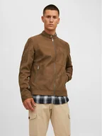 Kurtki męskie - Kurtka z imitacji skóry Jack&Jones - miniaturka - grafika 1