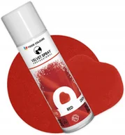 Dodatki do ciast w proszku - Barwnik spożywczy zamsz w sprayu czerwony jadalny ozdoby velvet 250ml duży - miniaturka - grafika 1