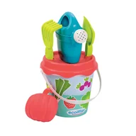 Zabawki do piasku - Ecoiffier Wiaderko z młynkiem do piasku 00732 - miniaturka - grafika 1