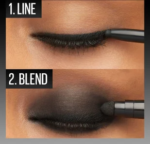 Maybelline TATTOO LINER - Smokey Gel Pencil - Automatyczny eyeliner w kredce z gąbką - SMOKEY BROWN - Eyelinery - miniaturka - grafika 5