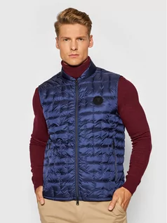 Kamizelki męskie - Woolrich Kamizelka Deepsix CFWOVE0030MRUT2686 Granatowy Regular Fit - grafika 1